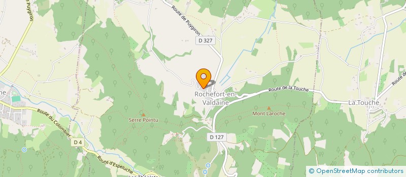 localisation de l'entreprise MADAME MELANIE DELARBRE  ROCHEFORT-EN-VALDAINE