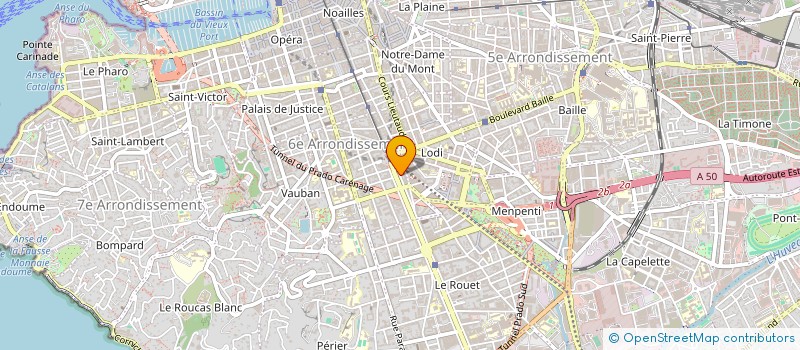 localisation de l'entreprise MADAME MELANIE DELGADO DA CONCEICAO à MARSEILLE