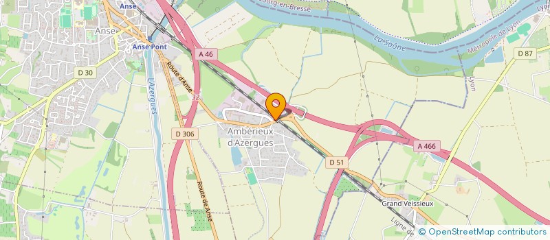 localisation de l'entreprise MADAME MELANIE DEMANECHE  AMBERIEUX