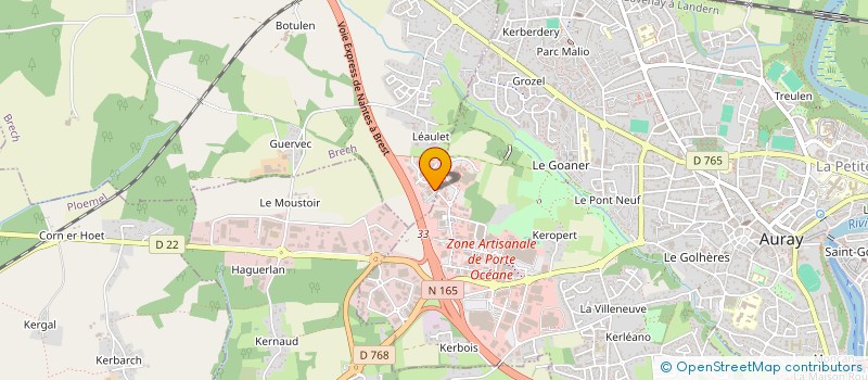 localisation de l'entreprise MADAME MELANIE DENIA  BRECH