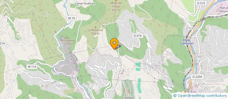 localisation de l'entreprise MADAME MELANIE DEPO  TOURRETTE-LEVENS