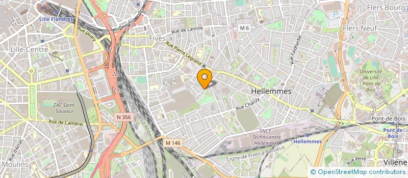 localisation de l'entreprise MADAME MELANIE DESCAMPS à LILLE