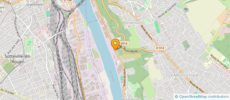 localisation de l'entreprise MADAME MELANIE DESCROIX  AMFREVILLE-LA-MI-VOIE