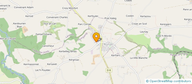 localisation de l'entreprise MADAME MELANIE DIAZ  RUNAN