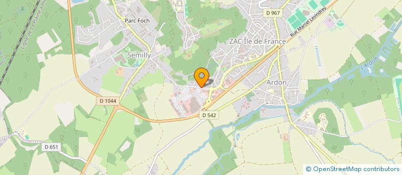 localisation de l'entreprise MADAME MELANIE DIERYCKX à LAON