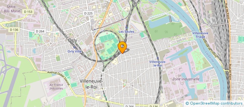 localisation de l'entreprise MADAME MELANIE DO NASCIMENTO GONCALVES  ORLY