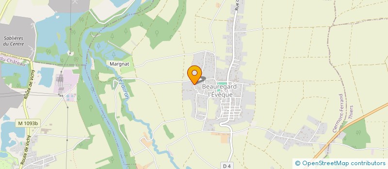 localisation de l'entreprise MADAME MELANIE DO NASCIMENTO SILVA  BEAUREGARD-L'EVEQUE