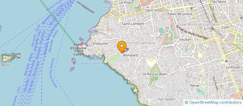 localisation de l'entreprise MADAME MELANIE DOLISY à MARSEILLE