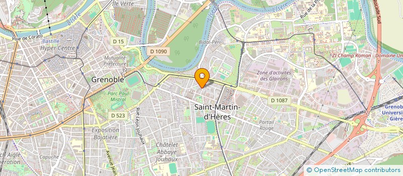 localisation de l'entreprise MADAME MELANIE DROGO à SAINT-MARTIN-D'HERES