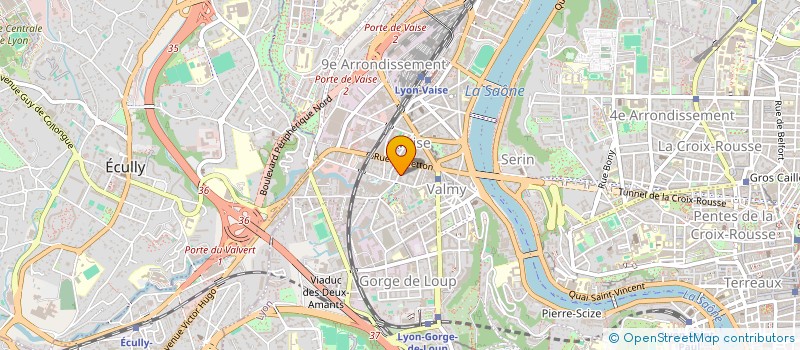 localisation de l'entreprise MADAME MELANIE DUCHANOY  LYON