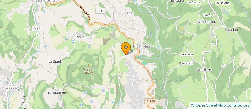 localisation de l'entreprise MADAME MELANIE DUFFIEUX à FIGEAC