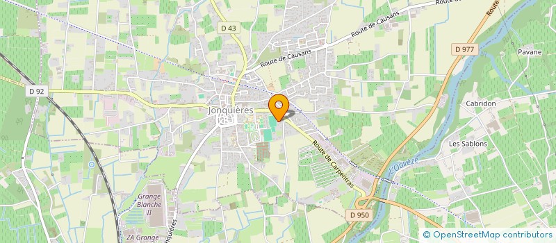 localisation de l'entreprise MADAME MELANIE DUFOUR  JONQUIERES