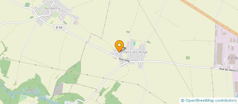localisation de l'entreprise MADAME MELANIE DUFRIER  VILLERS-LES-ROYE