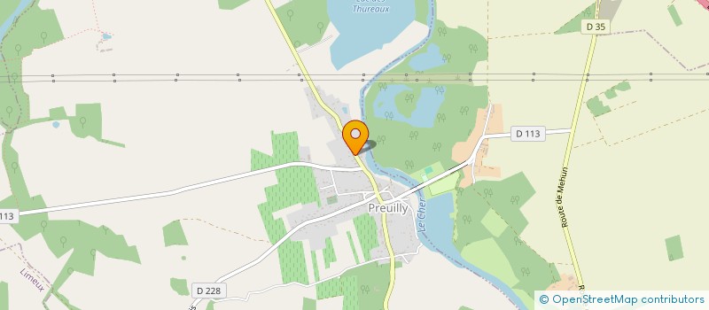 localisation de l'entreprise MADAME MELANIE DUPAS  PREUILLY