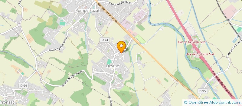 localisation de l'entreprise MADAME MELANIE DUPLAN  RAMONVILLE-SAINT-AGNE