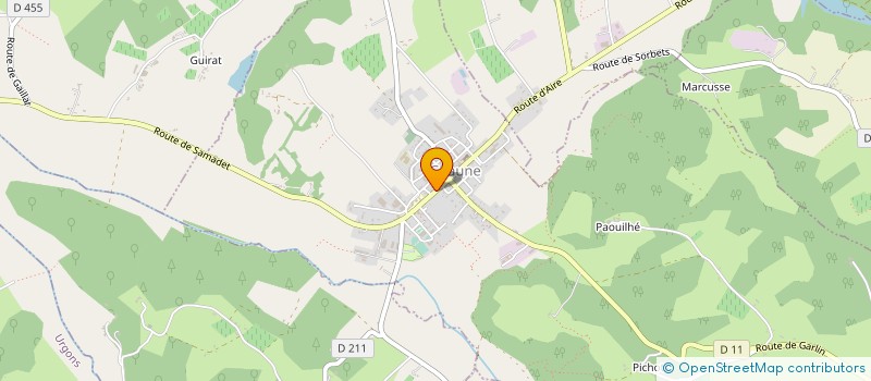 localisation de l'entreprise MADAME MELANIE DUPOUY  GEAUNE