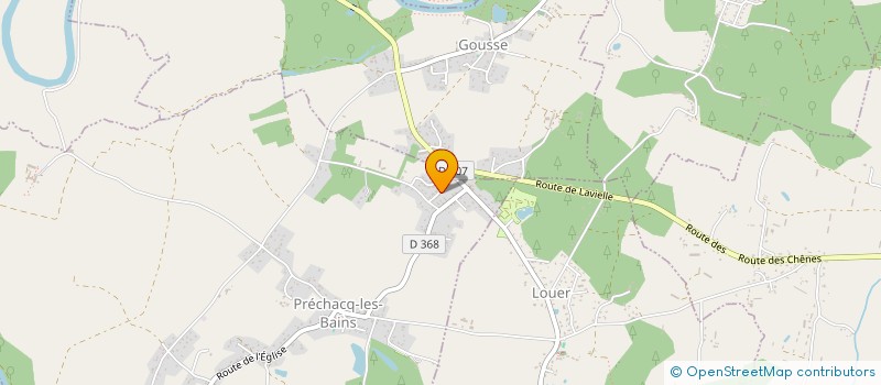 localisation de l'entreprise MADAME MELANIE DUPOUY  PRECHACQ-LES-BAINS