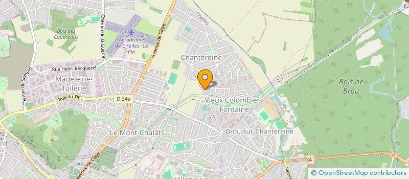 localisation de l'entreprise MADAME MELANIE DUPUIS à CHELLES