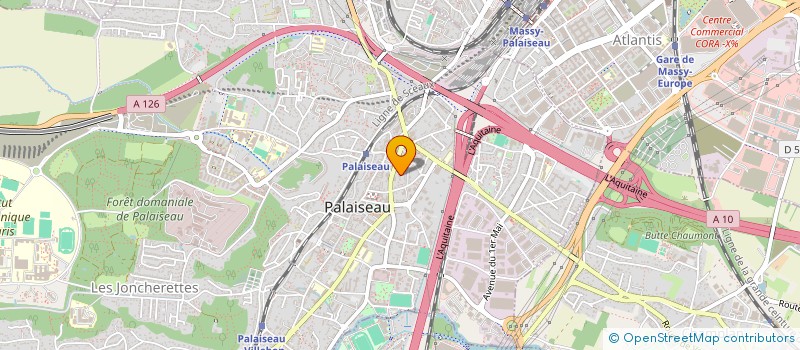 localisation de l'entreprise MADAME MELANIE DURAND à PALAISEAU