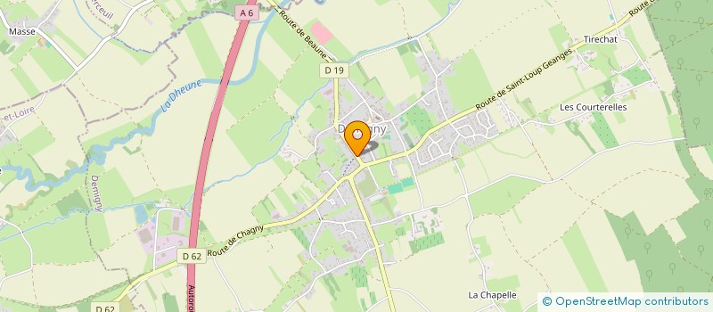 localisation de l'entreprise MADAME MELANIE DURIAUX  DEMIGNY