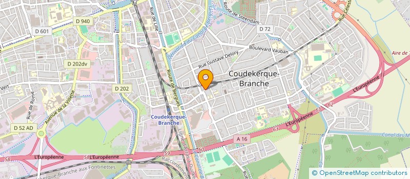 localisation de l'entreprise MADAME MELANIE DURIEZ  COUDEKERQUE-BRANCHE