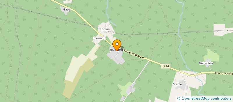 localisation de l'entreprise MADAME MELANIE DUVOID  ESCOURCE