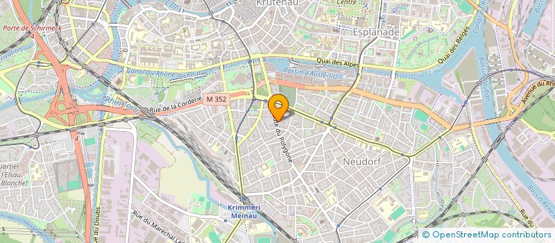 localisation de l'entreprise MADAME MELANIE ELLEOUET à STRASBOURG