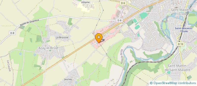 localisation de l'entreprise MADAME MELANIE ENNHAITI  AZAY-LE-BRULE