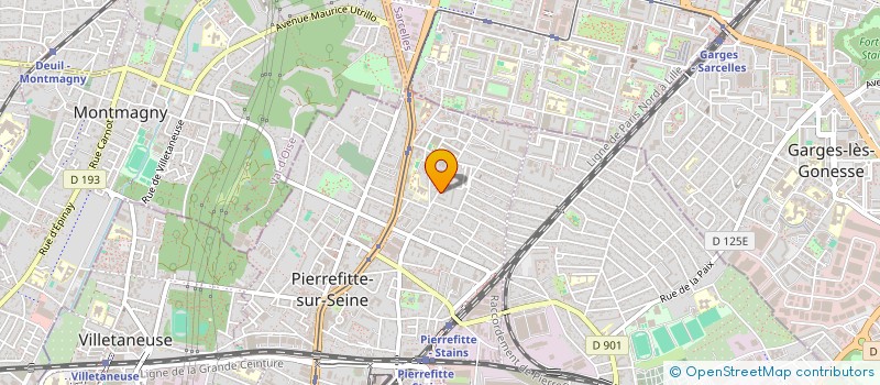 localisation de l'entreprise MADAME MELANIE ERDOGAN à PIERREFITTE-SUR-SEINE