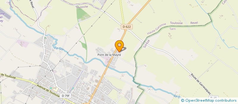 localisation de l'entreprise MADAME MELANIE ESCAFFRE  SOREZE