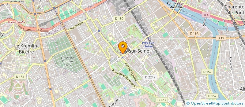 localisation de l'entreprise MADAME MELANIE ESNEE à IVRY-SUR-SEINE