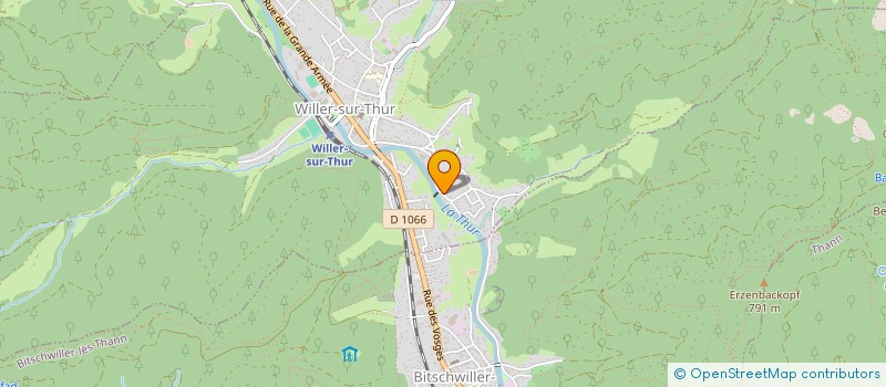 localisation de l'entreprise MADAME MELANIE ESTIOT  WILLER-SUR-THUR