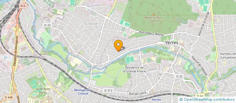 localisation de l'entreprise MADAME MELANIE ETHIEVANT  YERRES