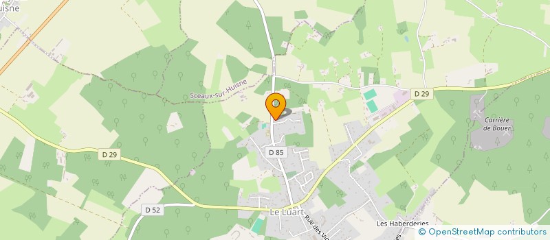 localisation de l'entreprise MADAME MELANIE ETIEMBRE  LE LUART