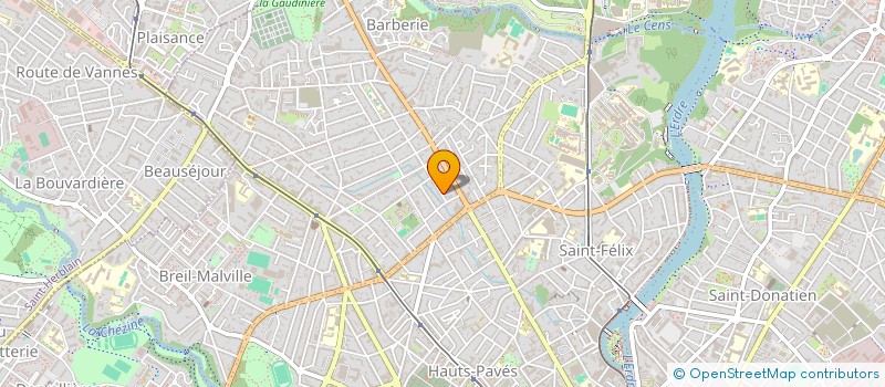 localisation de l'entreprise MADAME MELANIE ETTOUATI à NANTES
