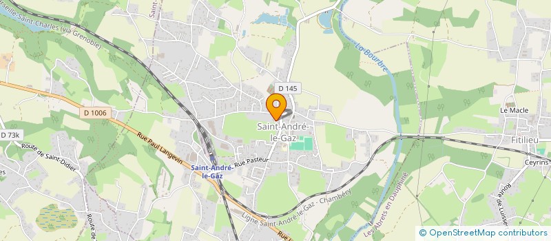 localisation de l'entreprise MADAME MELANIE FAULISI à SAINT-ANDRE-LE-GAZ