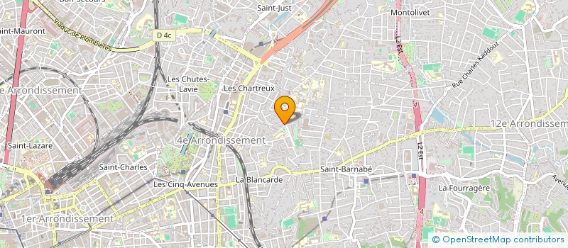 localisation de l'entreprise MADAME MELANIE FERNANDEZ à MARSEILLE