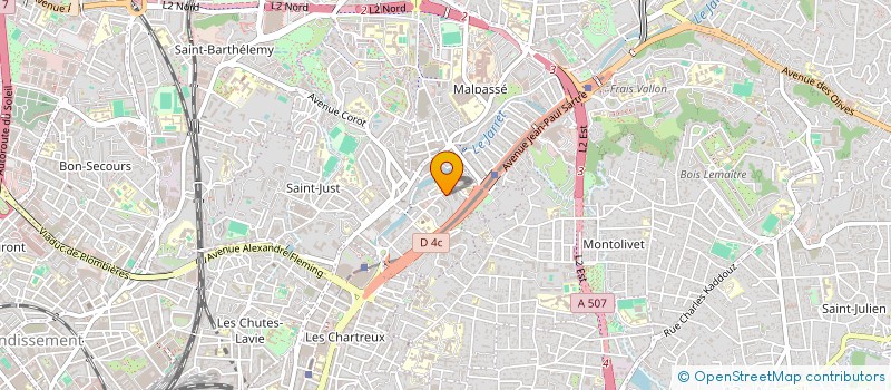 localisation de l'entreprise MADAME MELANIE FERRARI à MARSEILLE