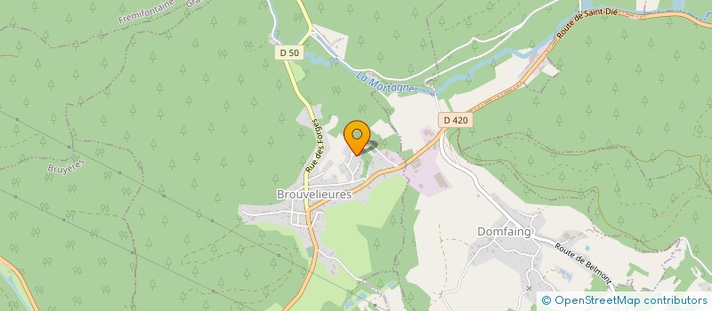 localisation de l'entreprise MADAME MELANIE FERREIRA  CHARMOIS