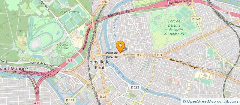 localisation de l'entreprise MADAME MELANIE FERREIRA DOS SANTOS  JOINVILLE-LE-PONT