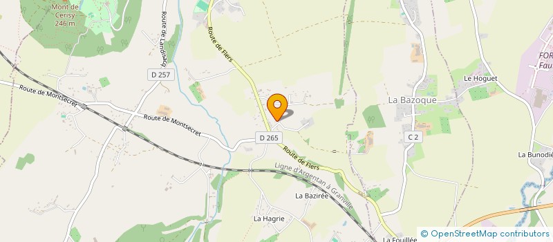 localisation de l'entreprise MADAME MELANIE FIAULT-CHESNAIS à CERISY-BELLE-ETOILE