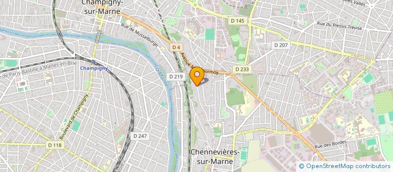 localisation de l'entreprise MADAME MELANIE FIORE  ORMESSON-SUR-MARNE