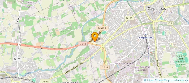 localisation de l'entreprise MADAME MELANIE FLAMANT à CARPENTRAS