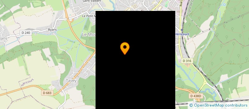 localisation de l'entreprise MADAME MELANIE FLEURY  HERICOURT