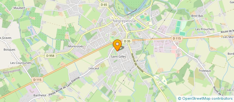 localisation de l'entreprise MADAME MELANIE FLEURY  VILLEFRANCHE-SUR-SAONE