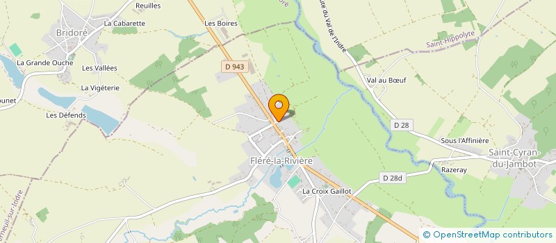 localisation de l'entreprise MADAME MELANIE FONTENILLE à FLERE-LA-RIVIERE