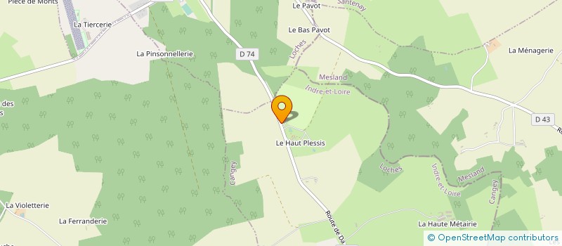 localisation de l'entreprise MADAME MELANIE FOSTER  CANGEY