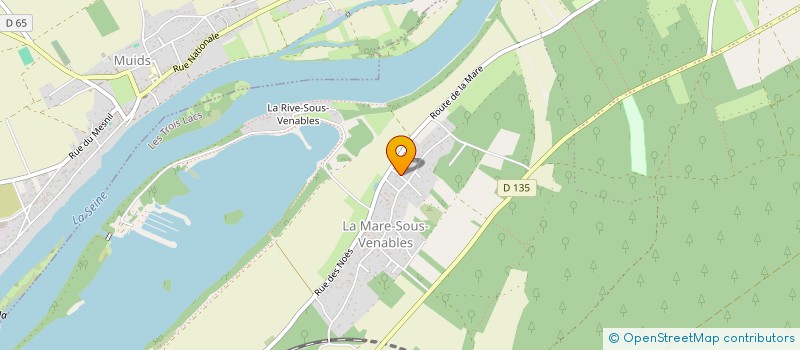localisation de l'entreprise MADAME MELANIE FOULON à LES TROIS LACS