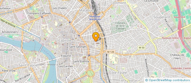 localisation de l'entreprise MADAME MELANIE FOURCADE à TOULOUSE
