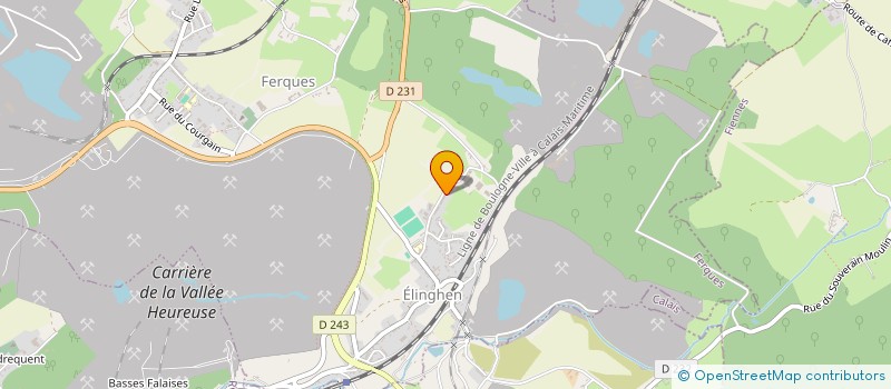 localisation de l'entreprise MADAME MELANIE FRANCOIS EUGENE DIT PIERREGINE  FERQUES